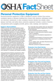 Personal Protective Equipment