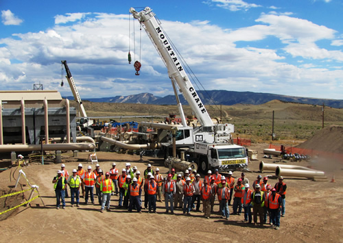 The Mountain Crane Team is committed to safety.